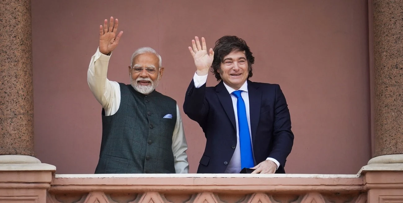 Milei recibió al primer ministro de la India en un encuentro clave para fortalecer los lazos bilaterales